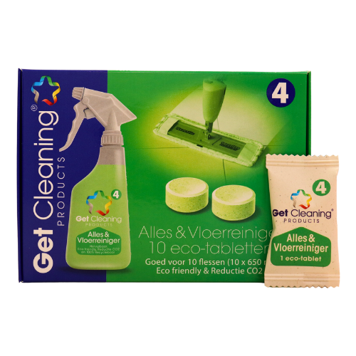 Get Clean Eco-Tabletten Alles & Vloerreiniger - Get clean eco tabletten alles vloerreiniger productfoto 1 - P0398