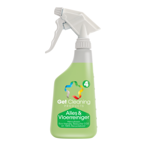 Get Clean Eco-Tabletten Alles & Vloerreiniger - Get clean eco tabletten alles vloerreiniger sprayflacon productfoto - P0398