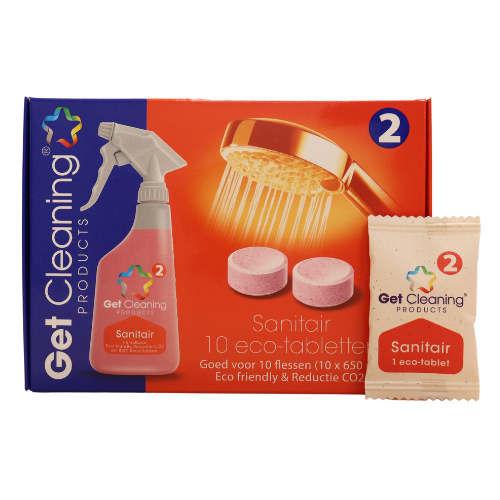 Get Clean Eco-Tabletten Sanitair - Get clean eco tabletten sanitair productfoto 1 - P0396