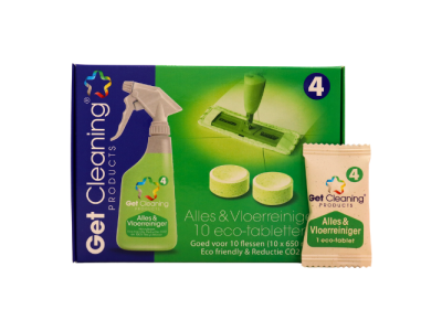Get Clean Eco-Tabletten Alles & Vloerreiniger - Get clean eco tabletten alles vloerreiniger productfoto - P0398
